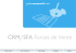 CRM/SFA Forces de Vente
