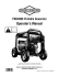 PRO4000 Portable Generator Operator`s Manual