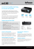 InFocus IN110 Series Datasheet (French)