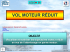VOL MOTEUR RÉDUIT