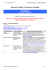 Source d`énergie / Conversion d`énergie Synthèse