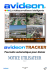Notice Avideon TRACKER et MATRIX