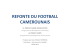 REFONTE DU FOOTBALL CAMEROUNAIS
