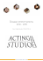 Dossier d`informations - Masterclass Christopher Vogler