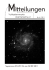 Mitteilungen VSD - Volkssternwarte Darmstadt eV