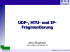 UDP-, MTU- und IP- Fragmentierung
