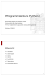 Programmierkurs Python I - Universität des Saarlandes