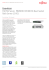 Datenblatt FUJITSU Server PRIMERGY RX300 S8 Dual