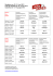 Rangliste vom 15./ 16. Juni 2013 Liste des résultats du 15 / 16 juin