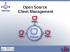 Open Source Client Management