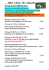 Bitte schön: Der aktuelle Schmankerlfahrplan