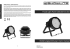 Flood Light Panel 144x10mm LED Bedienungsanleitung / Users