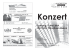 Konzertprogramm - Akkordeon