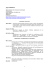 Curriculum Vitae - Université de Liège