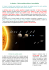 Notre système solaire et ses planètes