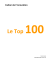 Cahier de l`innovation – le TOP 100