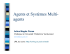 Agents et Systèmes Multi