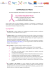 Communiqué de presse Journée Octobre Rose au