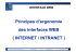 Principes d`ergonomie des interfaces WEB