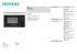 Siemens HF24M264 Micro-onde encastrable Version