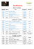 Planning des NEA 2015