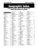 Geographic Index