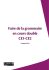 Faire de la grammaire en cours double CE1-CE2