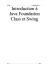 Introduction à Java Foundation Class et Swing