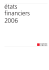 ETATS FINANCIERS 2006