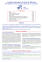 La Lettre d`information du Centre de Référence des Maladies