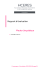 Evaluation du master Linguistique de l`Universit&eacute; de Rouen