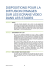 dispositions pour la diffusion d`images sur les ecrans video