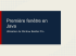 Première fenêtre en Java