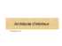 Architecte d`intérieur