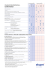 comparatif des prestations