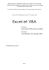 Excel et VBA