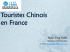 Touristes Chinois en France