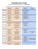 HORAIRES DES COURS - Port-O