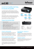 InFocus IN100 Series Datasheet (French)