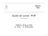 Guide de survie: PHP