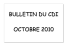 BULLETIN DU CDI OCTOBRE 2010