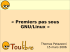 Premiers pas sous GNU/Linux