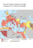 Carte de l`empire romain sous Trajan à l`époque où vit