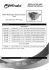 installation and operation manual