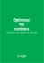 Optimisez vos contenus
