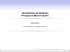 Virtualisation de Systèmes Principes et Mise en œuvre