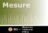 Mesures - TETRADIS