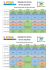 HORAIRES DES ECOLES Rentrée 2015/2016