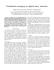 Distributed averaging on digital noisy networks