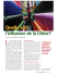 Quelle est l`influence de la Chine?